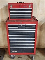 CRAFTSMAN TOOL CHEST & ROLLING CABINET
