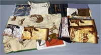 Coach Bag & Horse Related Scarves Lot