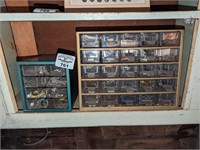 Hardware organizers and contents
