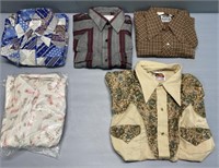 Ranch & Western Wear Shirt Lot Vintage Clothing
