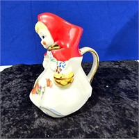 Hull Little Red Riding Hood Milk Water Pitcher