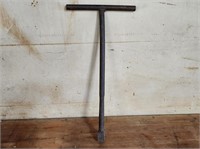 HOMEMADE T-HANDLE WATER CUT OFF TOOL