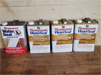 (4) CANS OF THOMPSON'S WATER SEAL