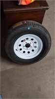 ST205/75R15 Trailer rim&tire