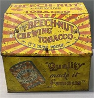 Beech Nut Tobacco Advertising Countertop Tin