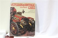 Hardcover Book: Veteran and Vintage Cars