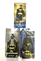 Lot of 3 Batman Action Figures