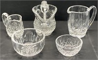 Cut Glass Crystal Lot incl Waterford