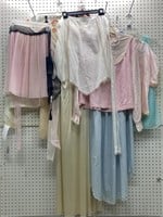 Dresses; Slip On Lingerie & Vintage Clothing Lot