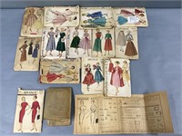 1950’s Women’s Dress Pattern Lot Collection