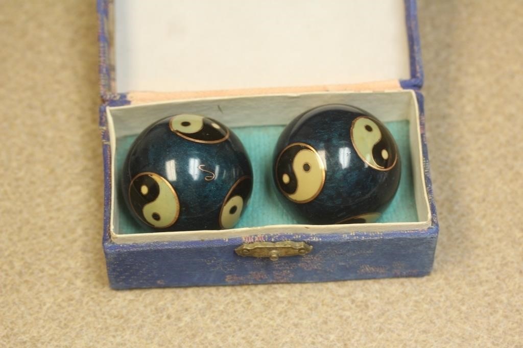 Pair of Chinese Massage Balls