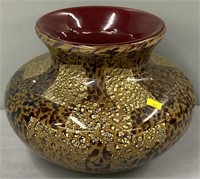 Goldfleck Art Studio Glass Vase
