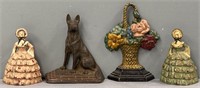 Cast Iron Doorstops Lot Collection
