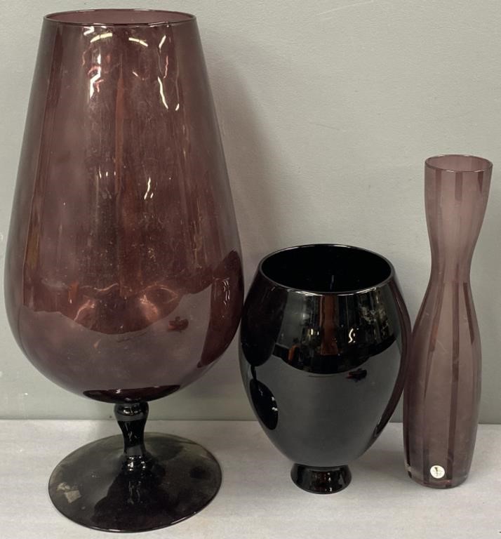 Purple Glass Lot Collection incl. Kosta