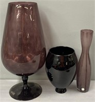 Purple Glass Lot Collection incl. Kosta
