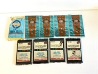 Lot of 9 Vintage Hockey Trading Cards Packs