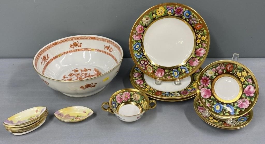 Haviland; Spode & Nippon Fine Porcelain & Pottery