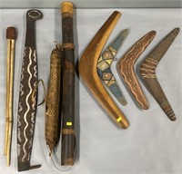 Wood Boomerang Aboriginal Lot Collection