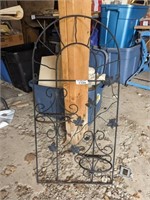 Metal Wall mount trellis/ plant holder