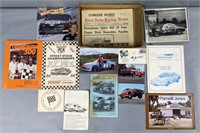 Automobile Racing Photos & Paper Ephemera Lot
