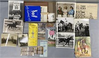 Horse Racing Photos & Paper Ephemera
