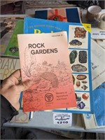 Rocks & Minerals reference & Garden bks