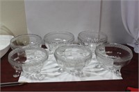 Set of 6 Glass Cups