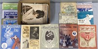 Popular Sheet Music Lot Collection