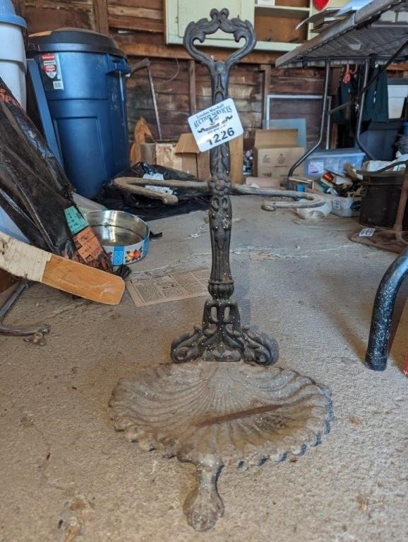 Victorian Cast Fireplace Tool holder