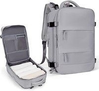 Large Travel Backpack for Men & Women  Grey