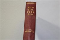 Hardcover Book: Rich Girl, Poor Girl