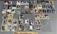 52 Pack Pulled Cards; Autos; Bat & Insert Cards