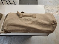 MILITARY DUFFLE BAG W/ BED ROLL