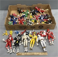 Power Rangers Character Toys Lot Action Figures