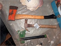 Hatchets and hammer