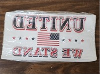 "UNITED WE STAND" STATIC CLING DECALS