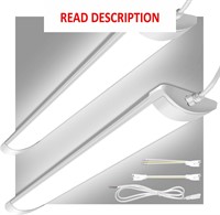 3FT LED Shop Light  6500K  3600 LM  30W (2 Pack)