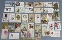 Santa Claus Post Cards Christmas Lot