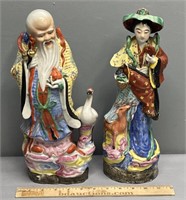 2 Chinese Porcelain Figures