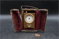 Vintage Waterbury Alarm Clock & Case