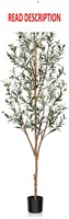 $60  Kazeila 6FT Artificial Olive Tree with Fruits