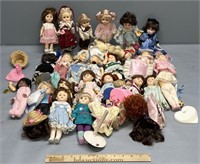 Dolls & Clothing Lot Collection