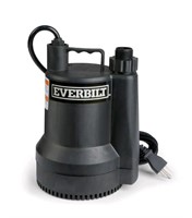 Everbilt 1/6 HP Plastic Submersible Utility Pump