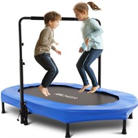 Kids Indoor Trampoline, ANCHEER 56" Foldable Mini