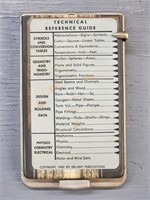 VINTAGE HAND HELD TECHNICAL REFERENCE GUIDE