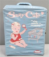 Suzy Cute Doll & Case Deluxe Reading Corp