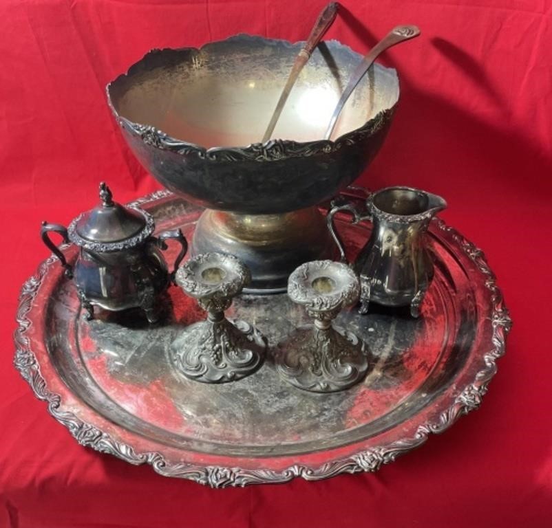 Punch bowl set