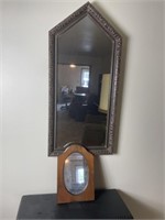 Hall table and mirrors