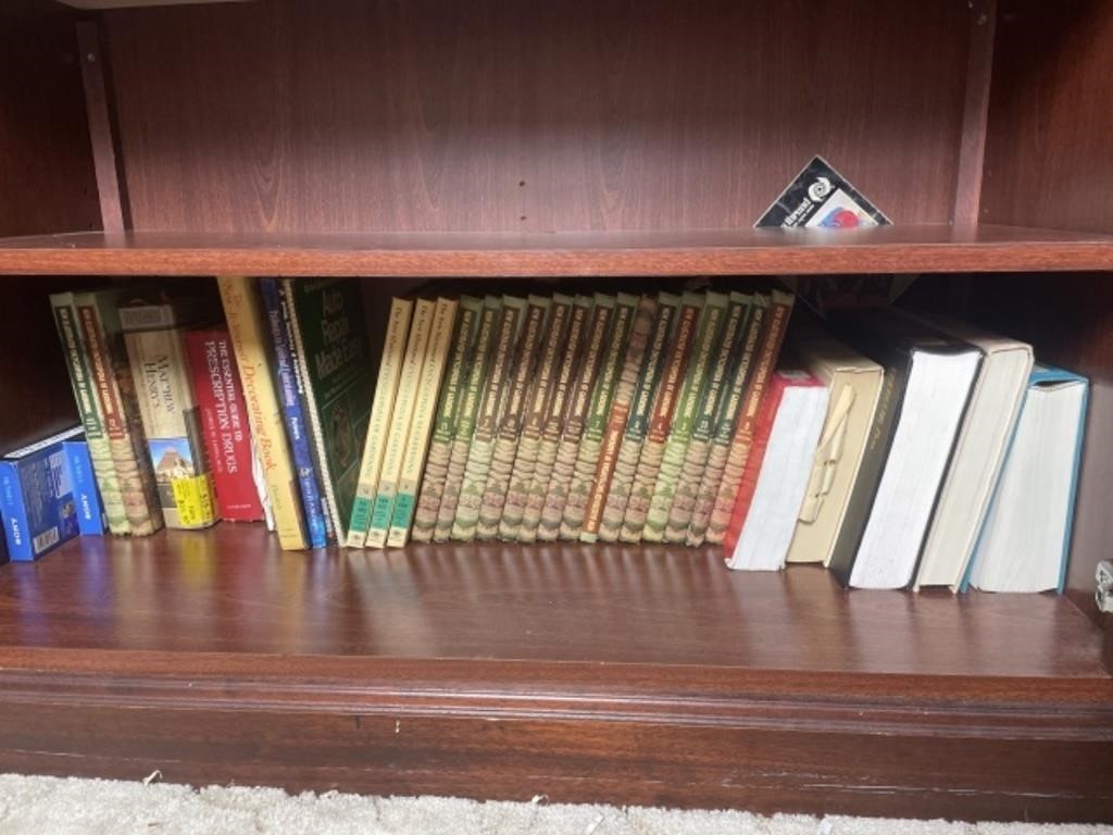Contents of shelves