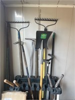 Miscellaneous hand tools and gas cans